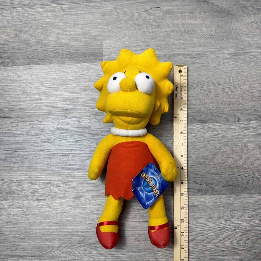 The Simpsons Lisa Universal Studios Plush Stuffed Doll 15 Inch 2021